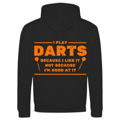I Play Darts Because... (Orange) Thumbnail
