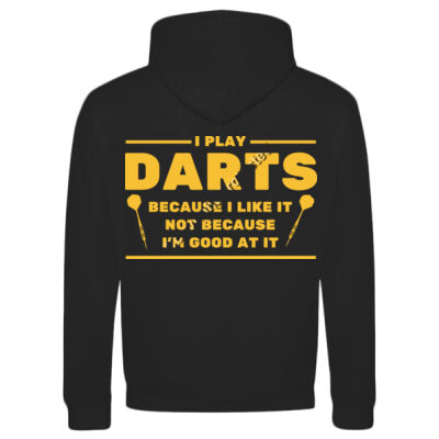 I Play Darts Because... (Yellow) Thumbnail