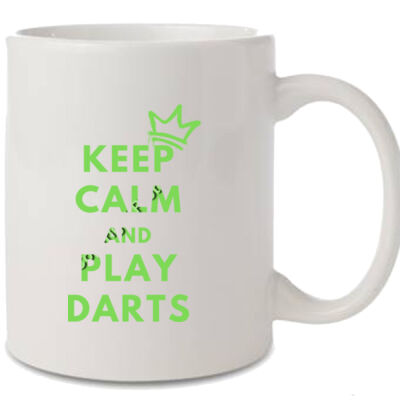 Keep Calm and Play Darts - Lime Thumbnail