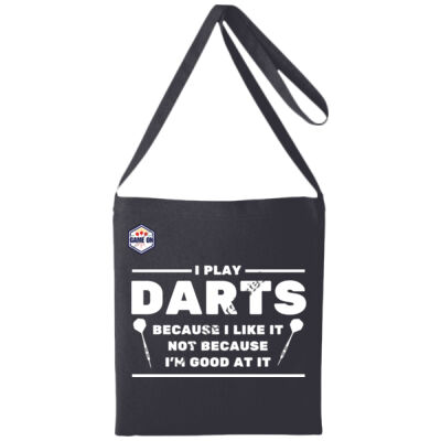 I Play Darts Because... (White) Thumbnail