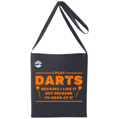 I Play Darts Because... (Orange) Thumbnail