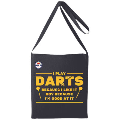 I Play Darts Because... (Yellow) Thumbnail