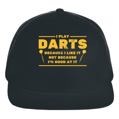 I Play Darts Because... (Yellow) Thumbnail