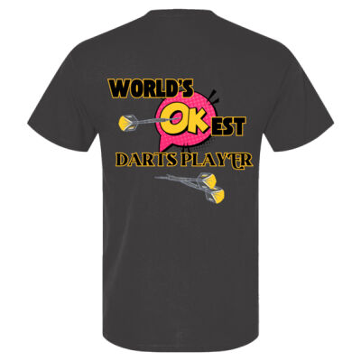 Worlds OKest darts player (yellow) Thumbnail