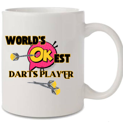 Worlds OKest darts player (yellow) Thumbnail